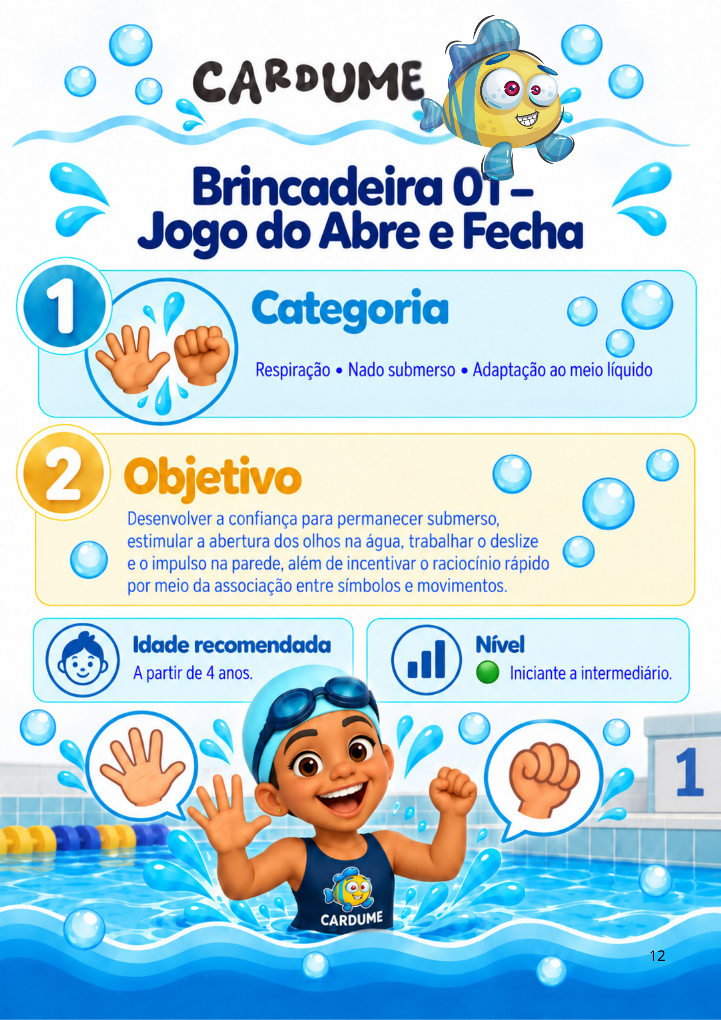 Brincadeiras Aquáticas